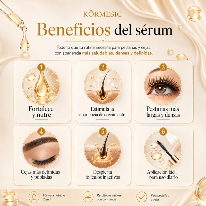 Suero de Super Crecimiento 2 en 1 para pestañas y cejas - Image 3